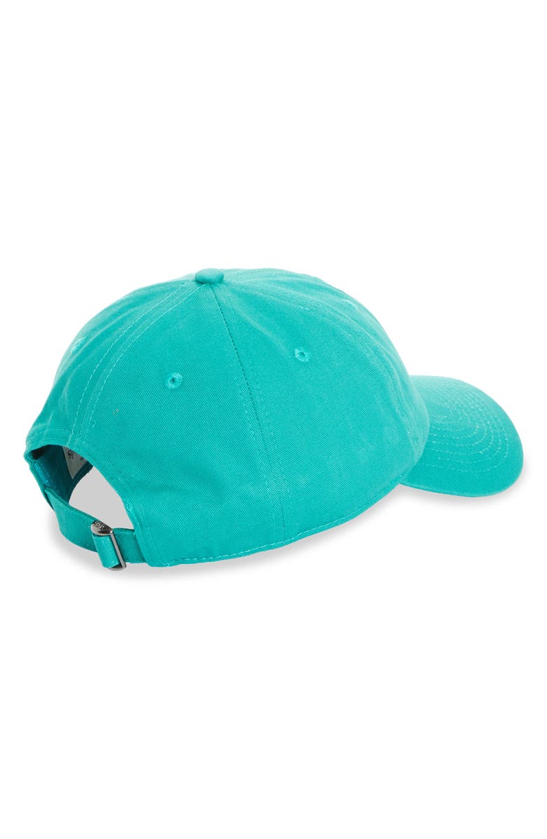 Sporty & Rich Royal Club Embroidered Baseball Cap, Alternate, color, Spring Green