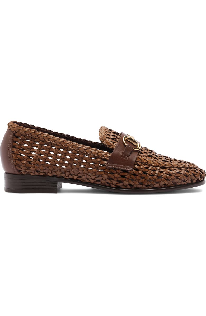 Arezzo Nola Woven Bit Loafer, Alternate, color, Soul Natural