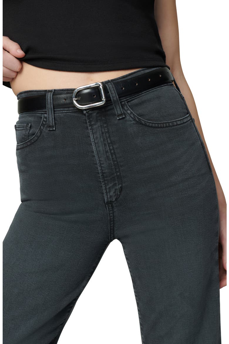 The Mia High Waist Ankle Wide Leg Jeans, Alternate, color, BLACK CAT