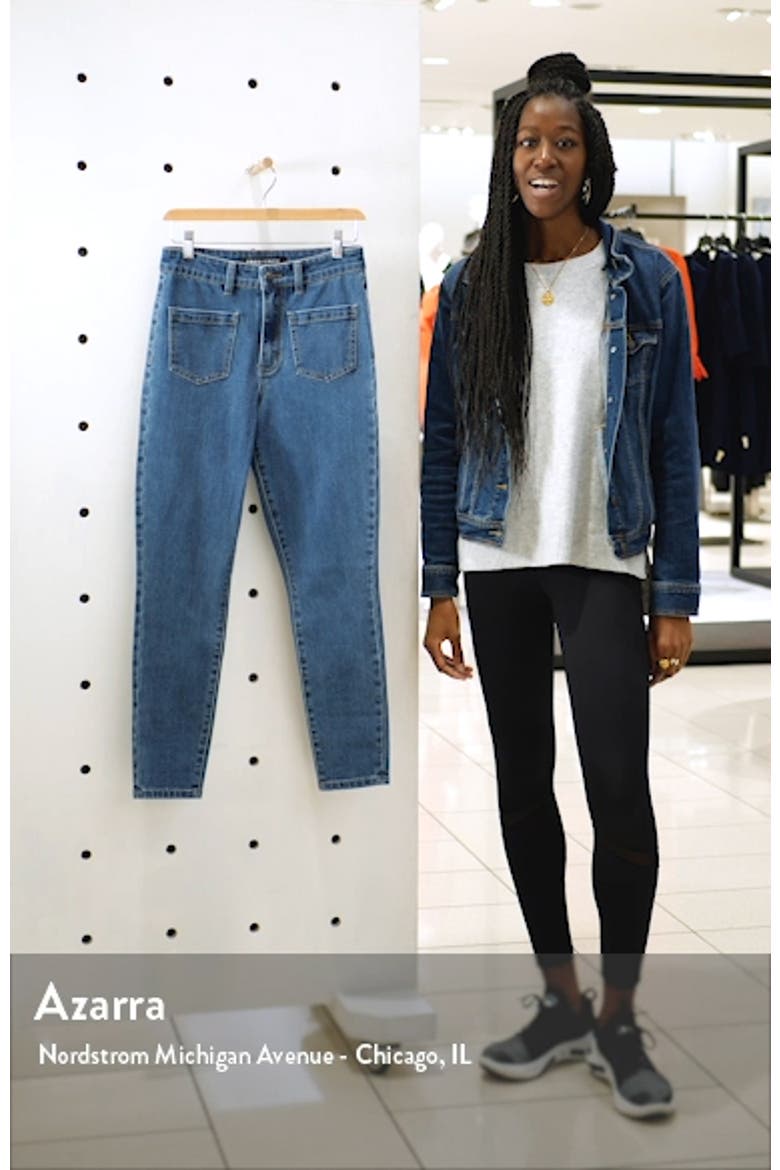 Front Pocket Crop Jeans video