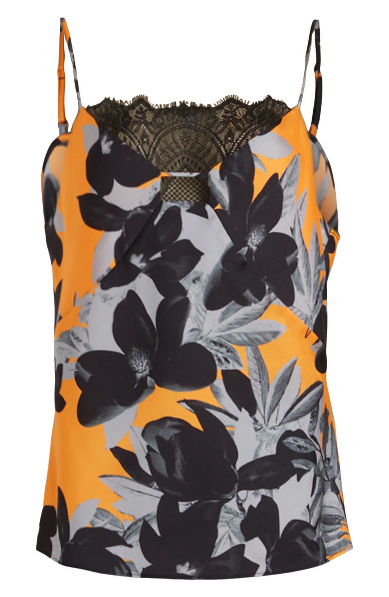 AllSaints Eldia Alessandra Lace Inset Camisole, Alternate, color, 