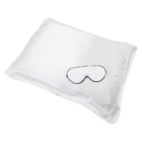 Luxurious 100% Mulberry Silk Pillowcase and Eye Mask Set