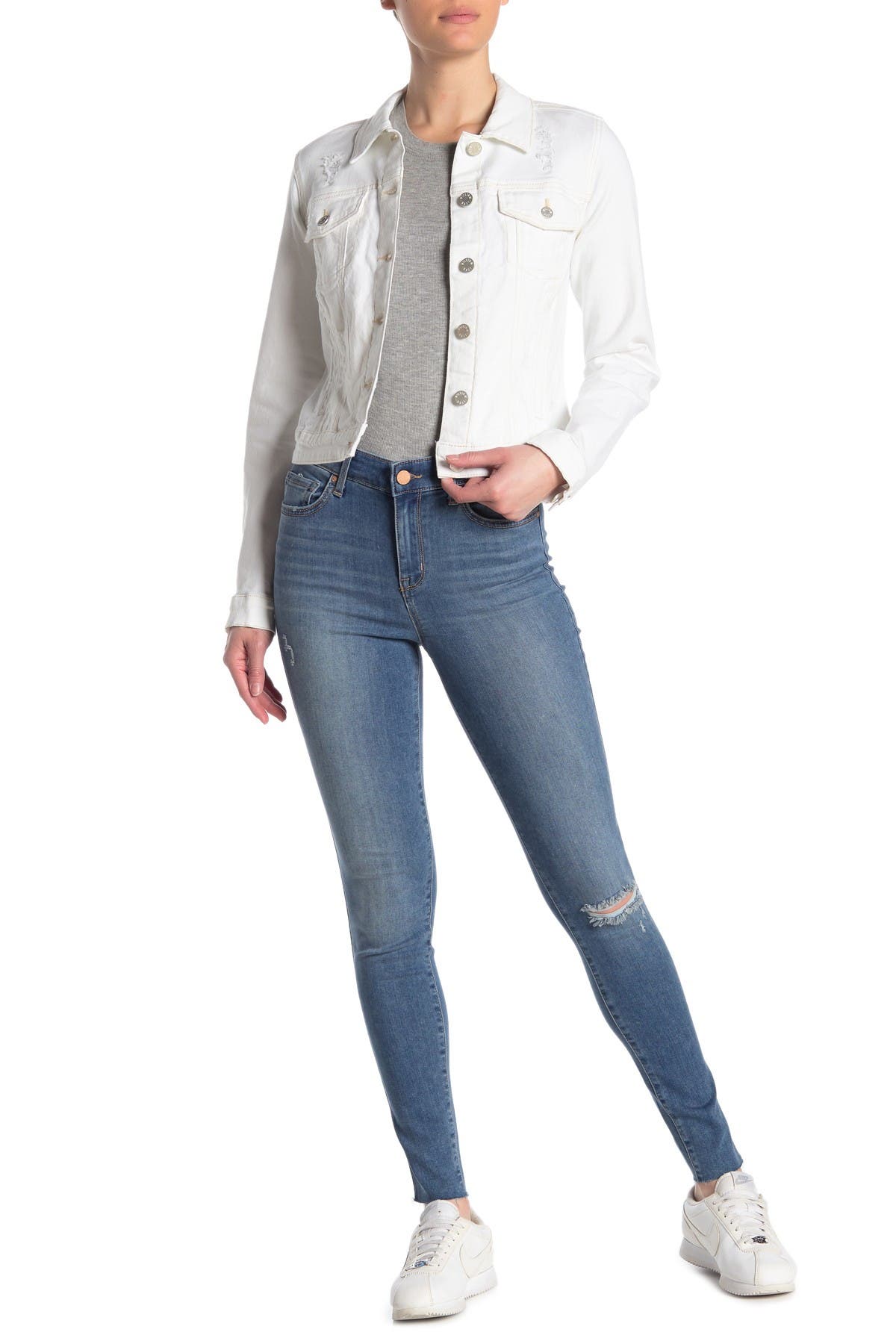William Rast High Rise Skinny Jeans (Women) | Nordstromrack