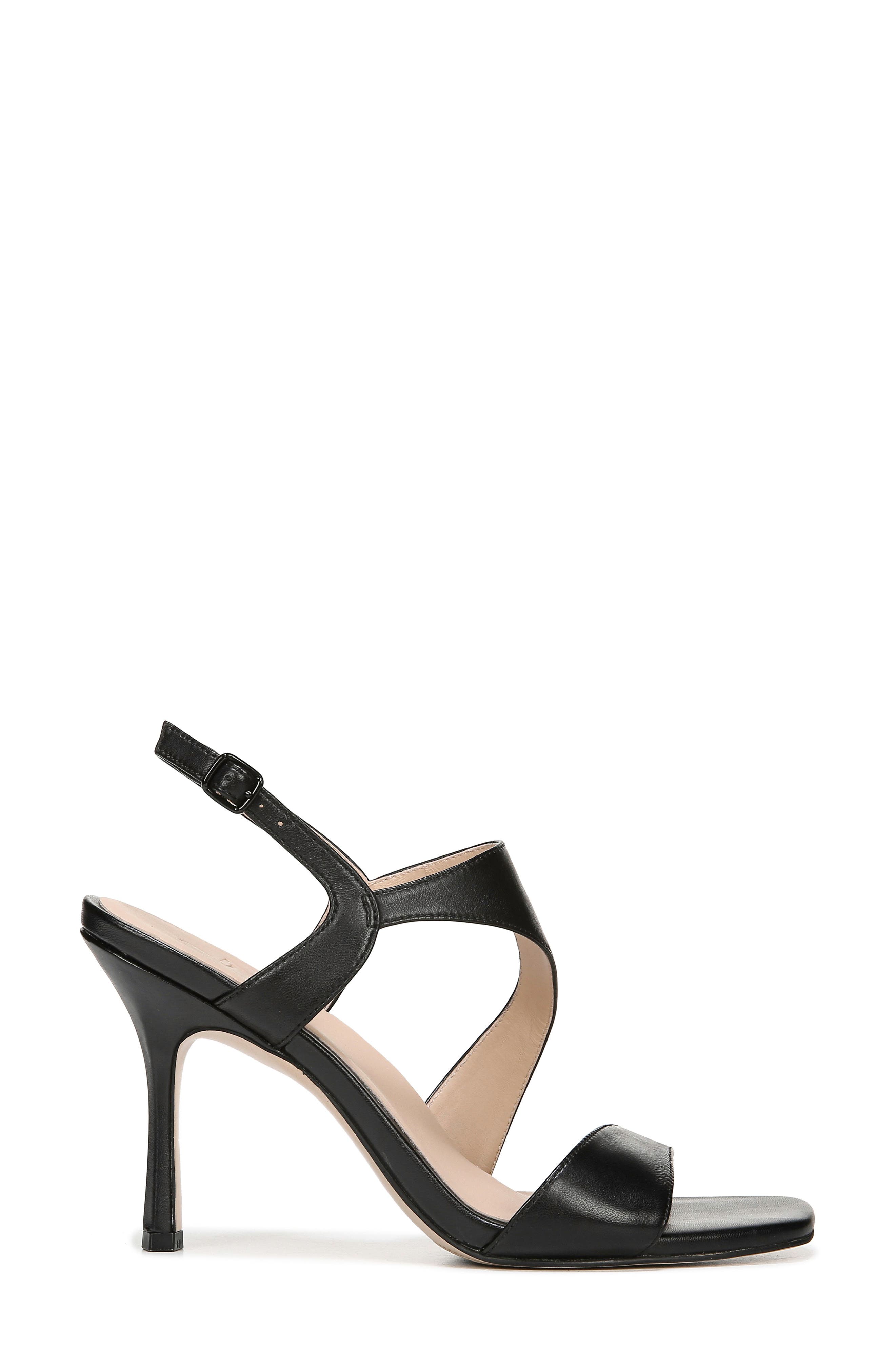 27 EDIT Lanie Sandal, Alternate, color, BLACK LEATHER