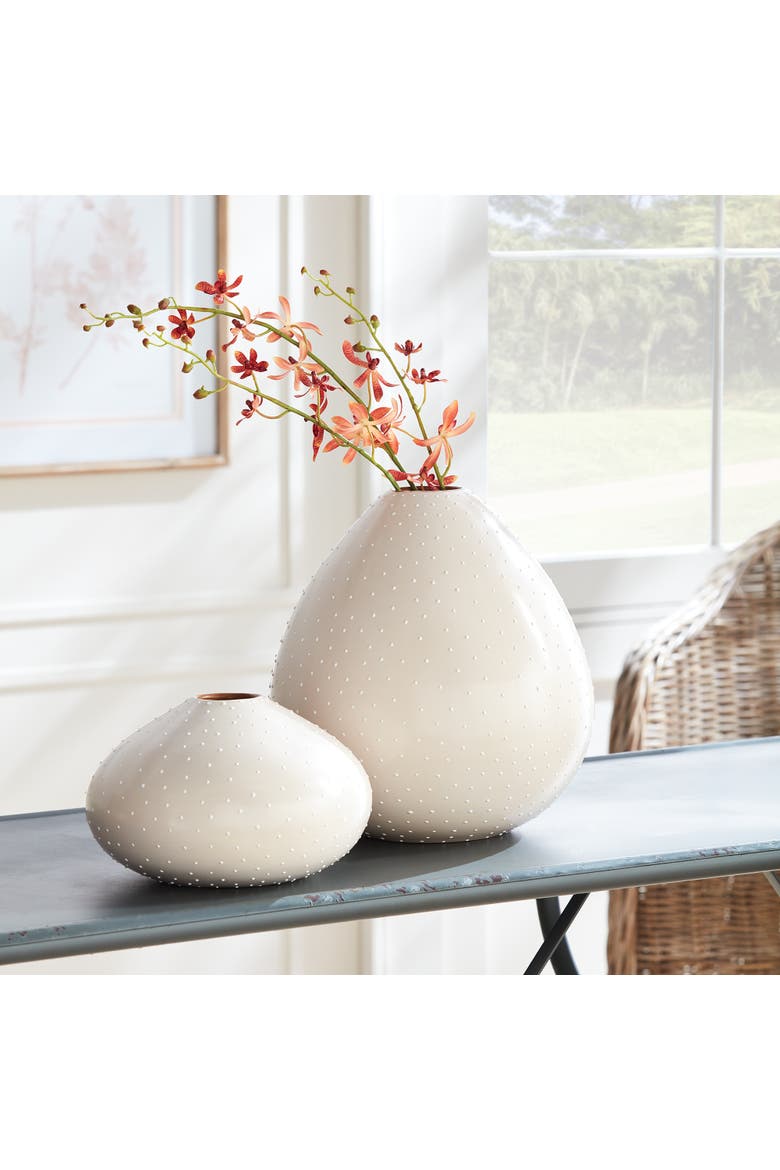 Keyla Vase Medium, Alternate, color, White