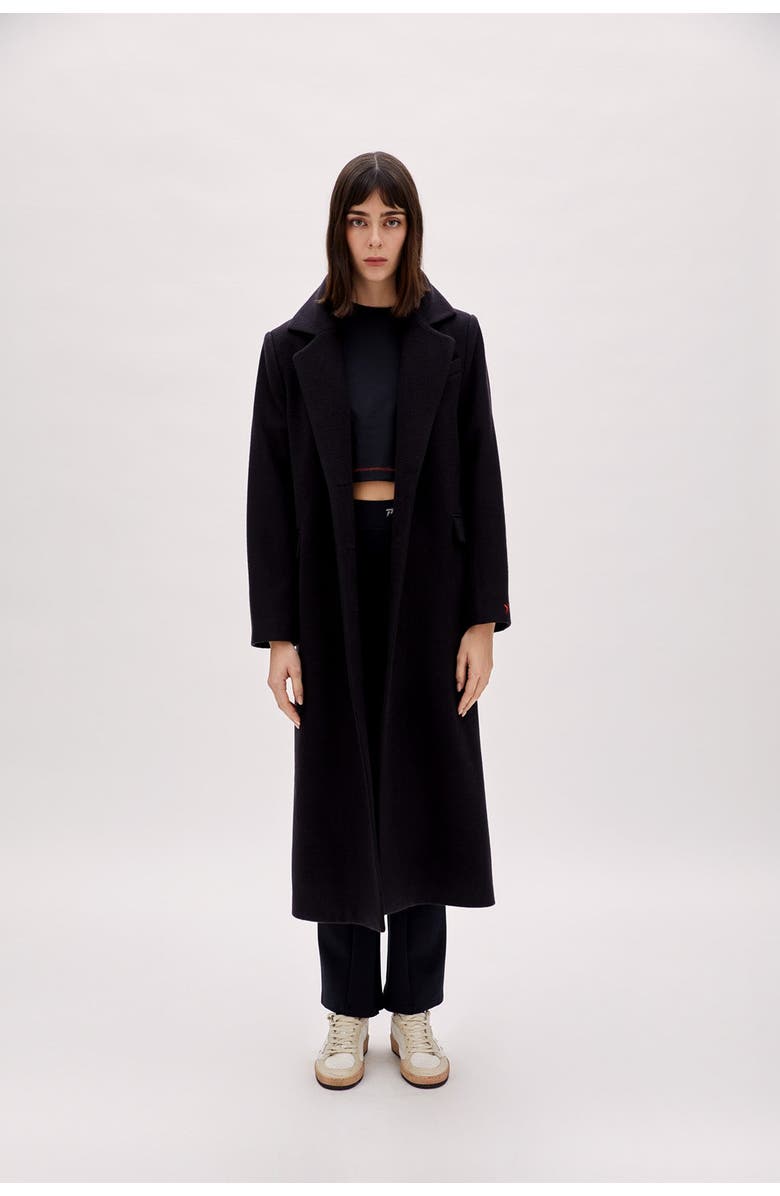 PCFG Wool Women Coat, Alternate, color, Black