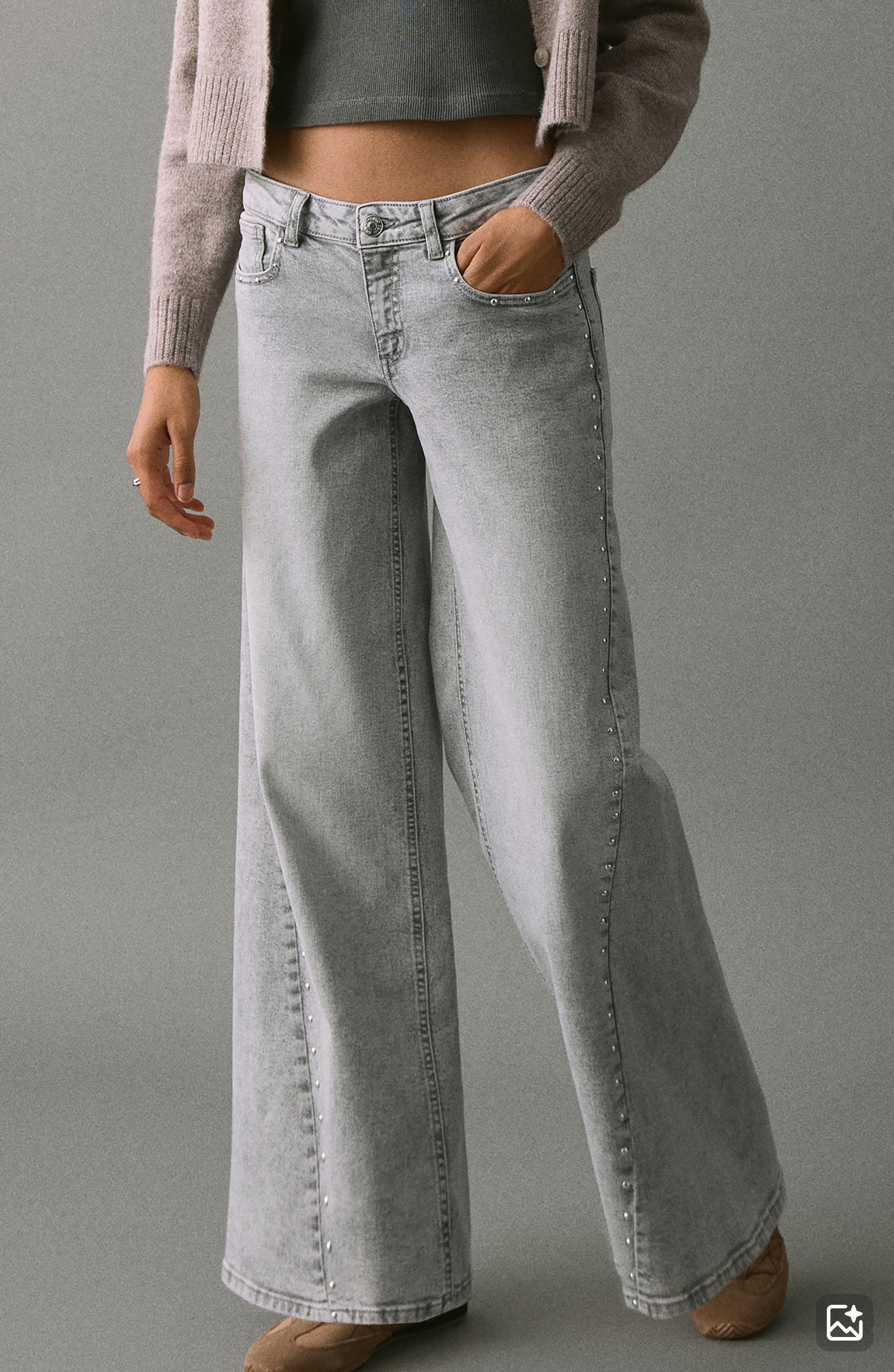 selected LIGHT DENIM GREY