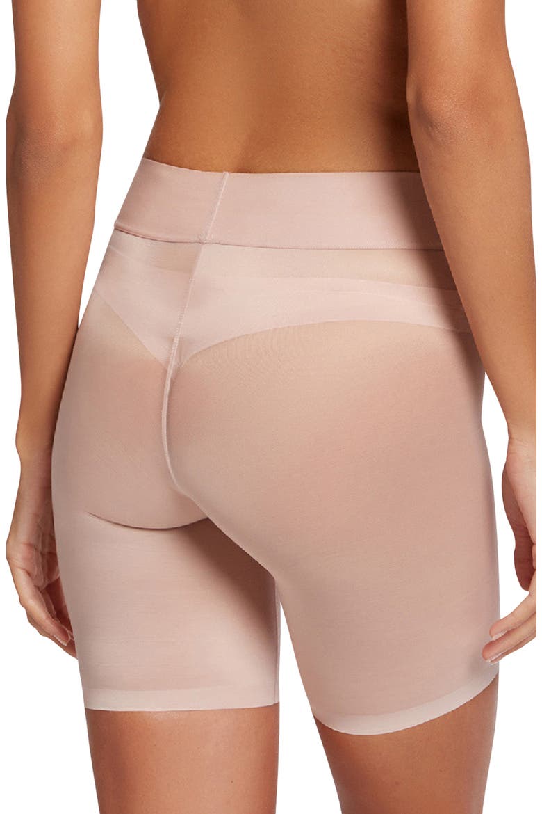 Sheer Touch Shaping Shorts, Alternate, color, ROSEPOWDER