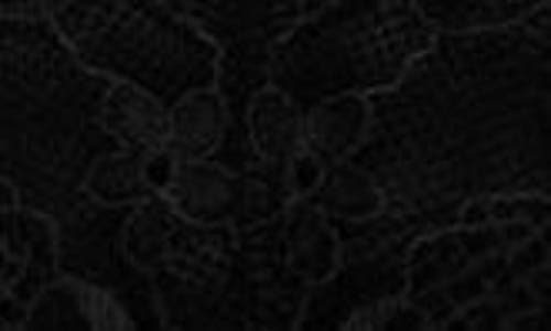 Natori Fleur Lace Thong In Black
