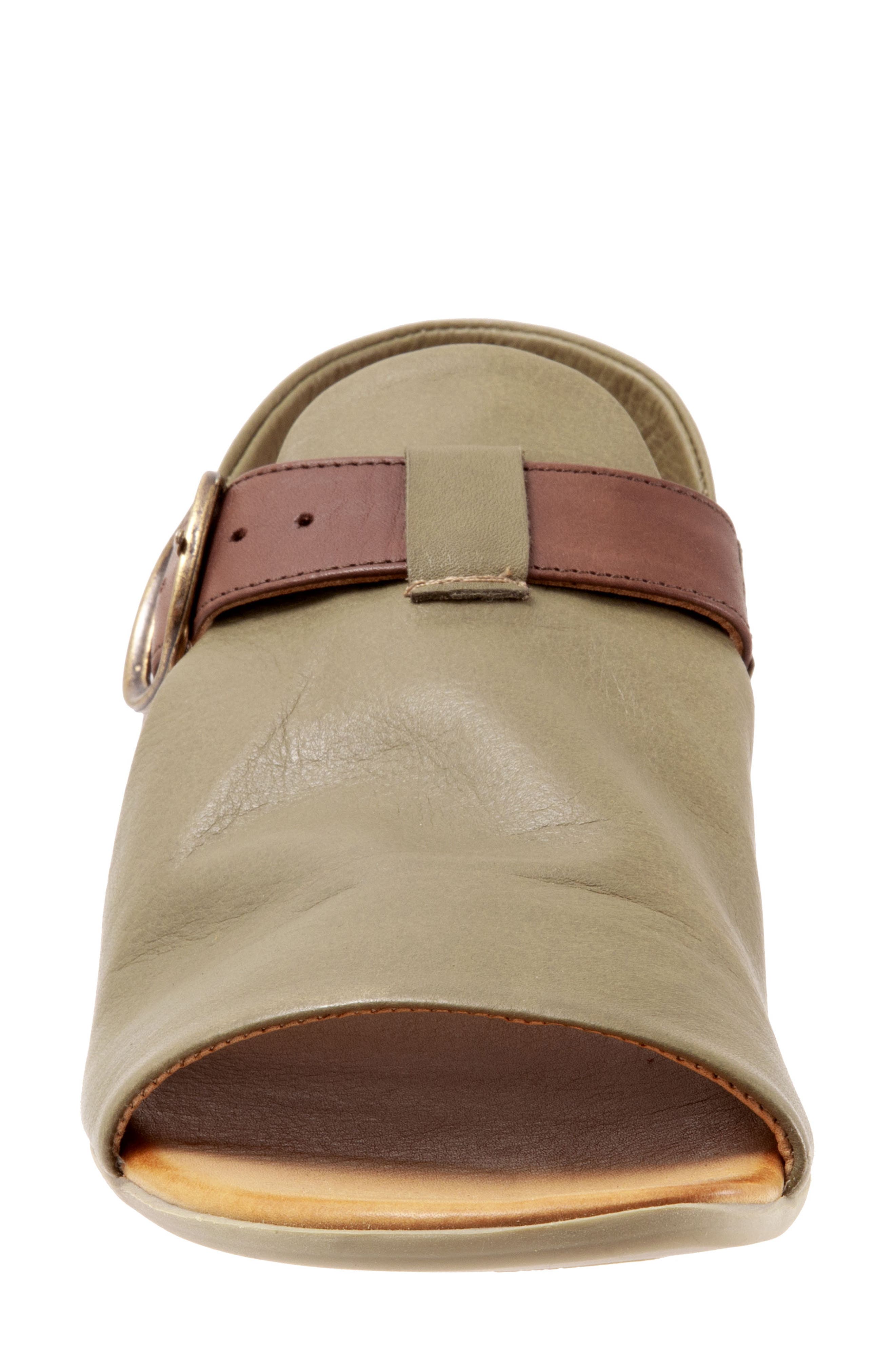 Ava Buckle Sandal, Alternate, color, SAGE