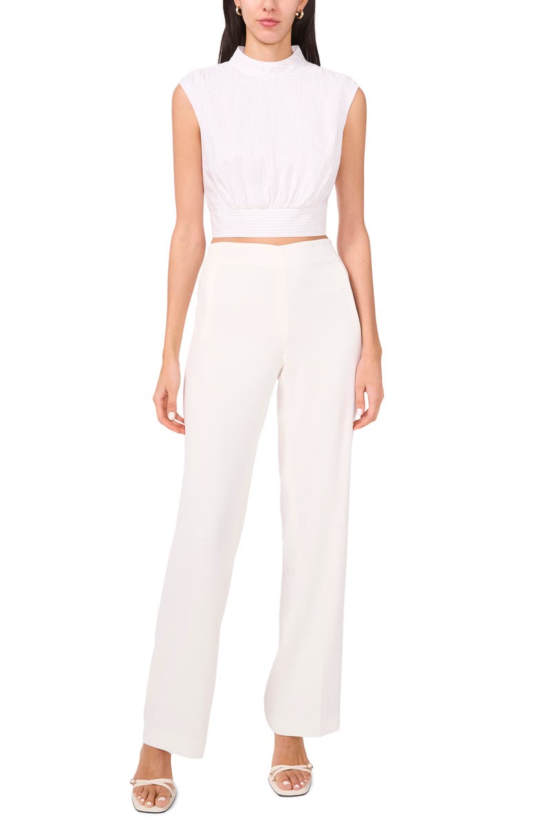 Parker The Julianne Pinstripe Crop Top, Alternate, color,