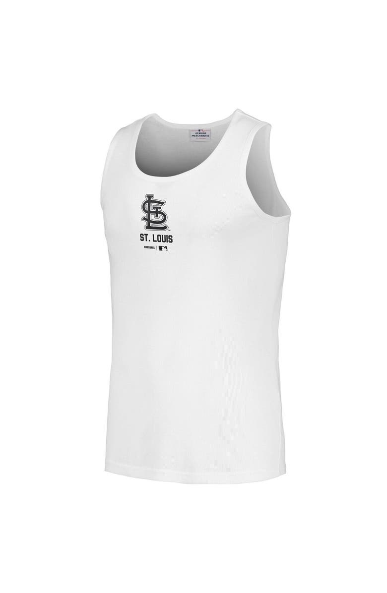 PLEASURES Men's PLEASURES  White St. Louis Cardinals Two-Pack Tank Top, Alternate, color, 