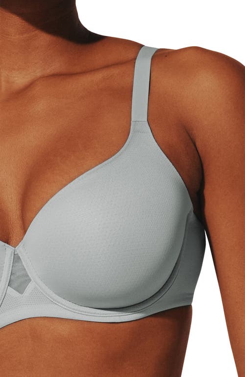 Thirdlove Thermoregulating Tempsync™ Underwire T-shirt Bra In Gray