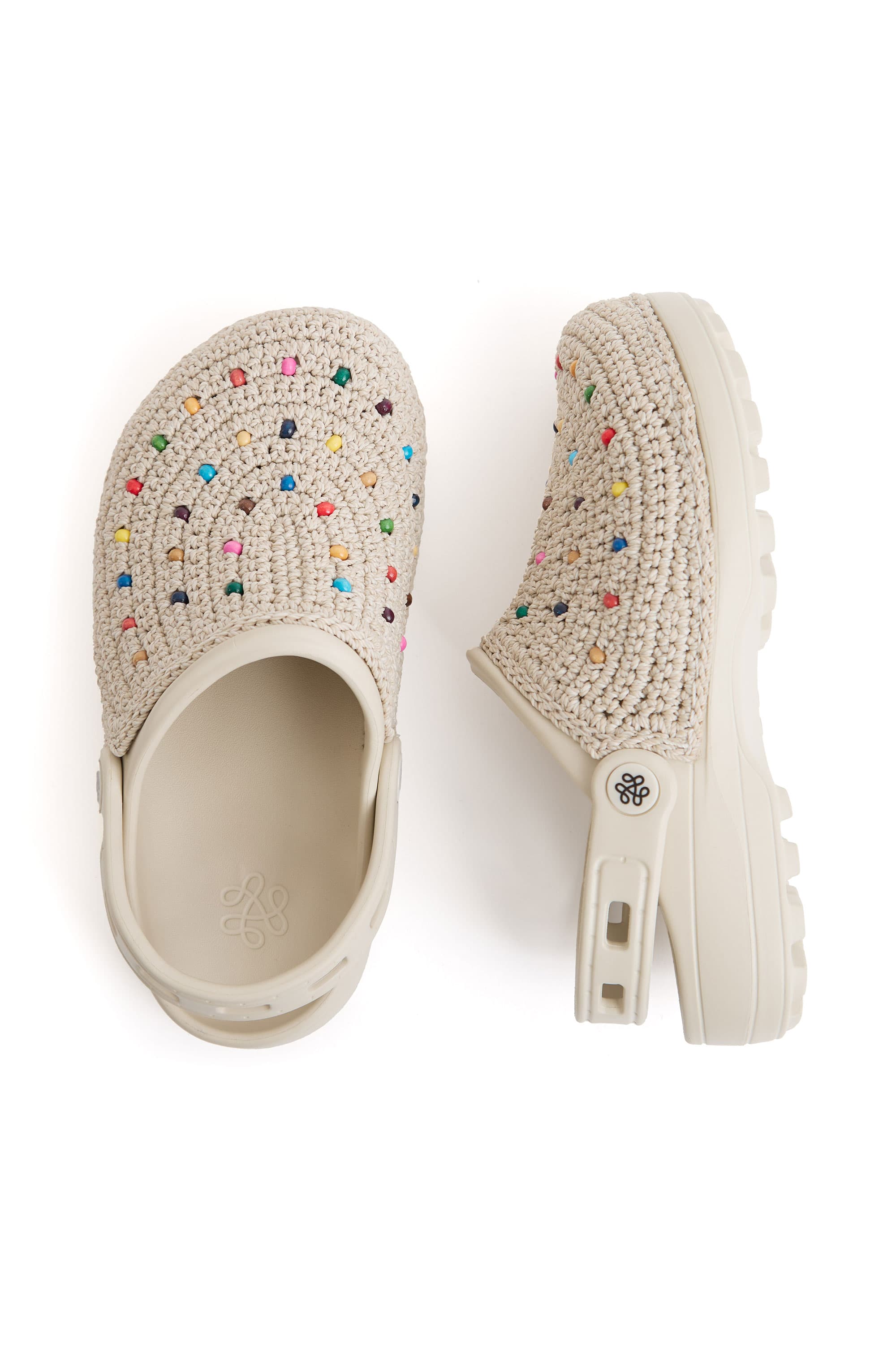 The Sak Bolo Eva Clog, Alternate, color, Ecru Multi Beads