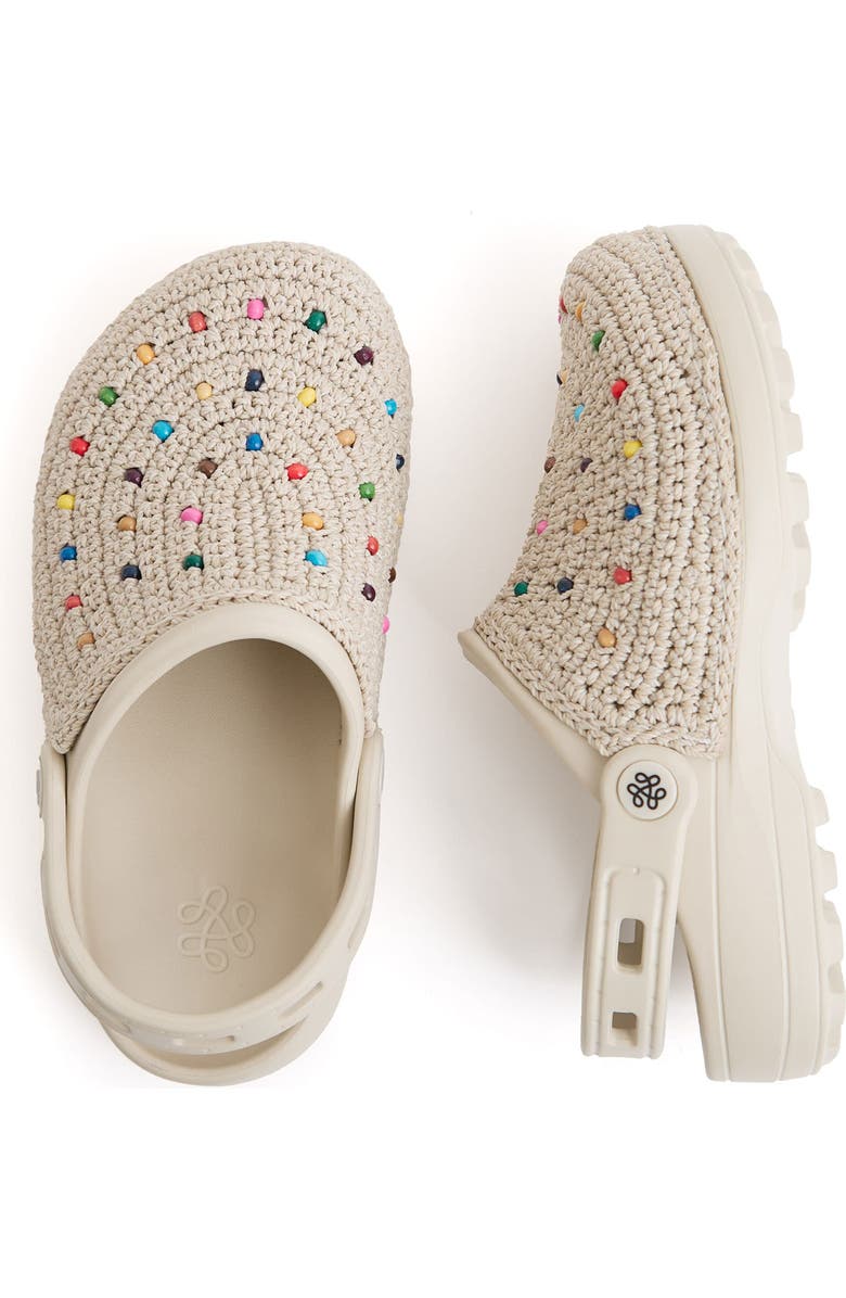 The Sak Bolo Eva Clog, Alternate, color, Ecru Multi Beads