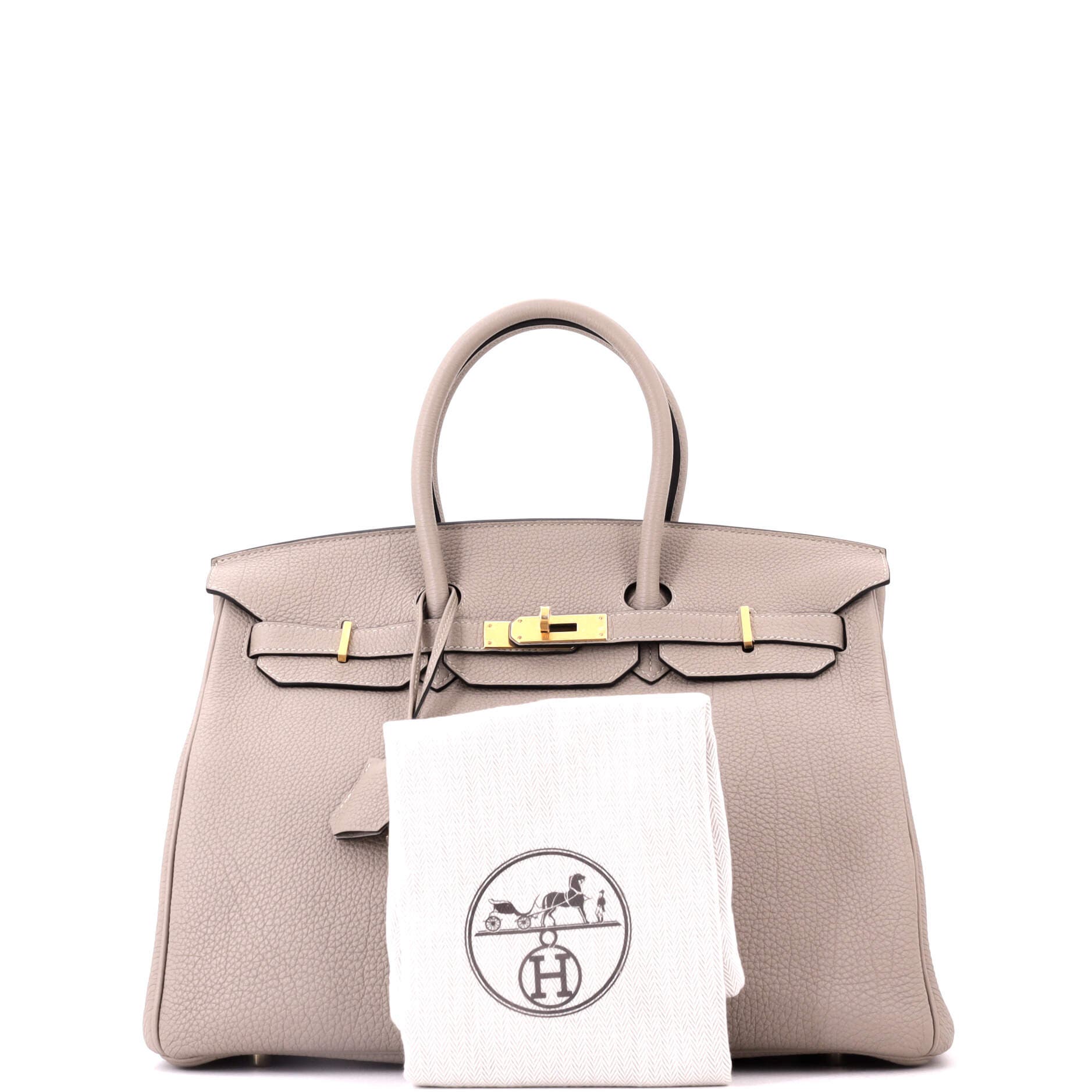 Birkin Handbag Grey Togo with Gold Hardware 35, Alternate, color, Grey