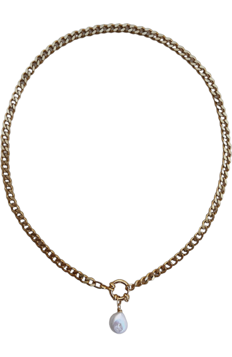 sccollection Crissy Necklace, Main, color, Gold