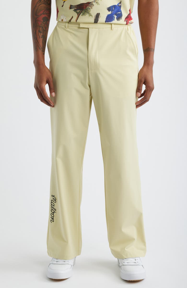 Malbon Golf Magnolia Performance Pants, Main, color, Aloe Wash
