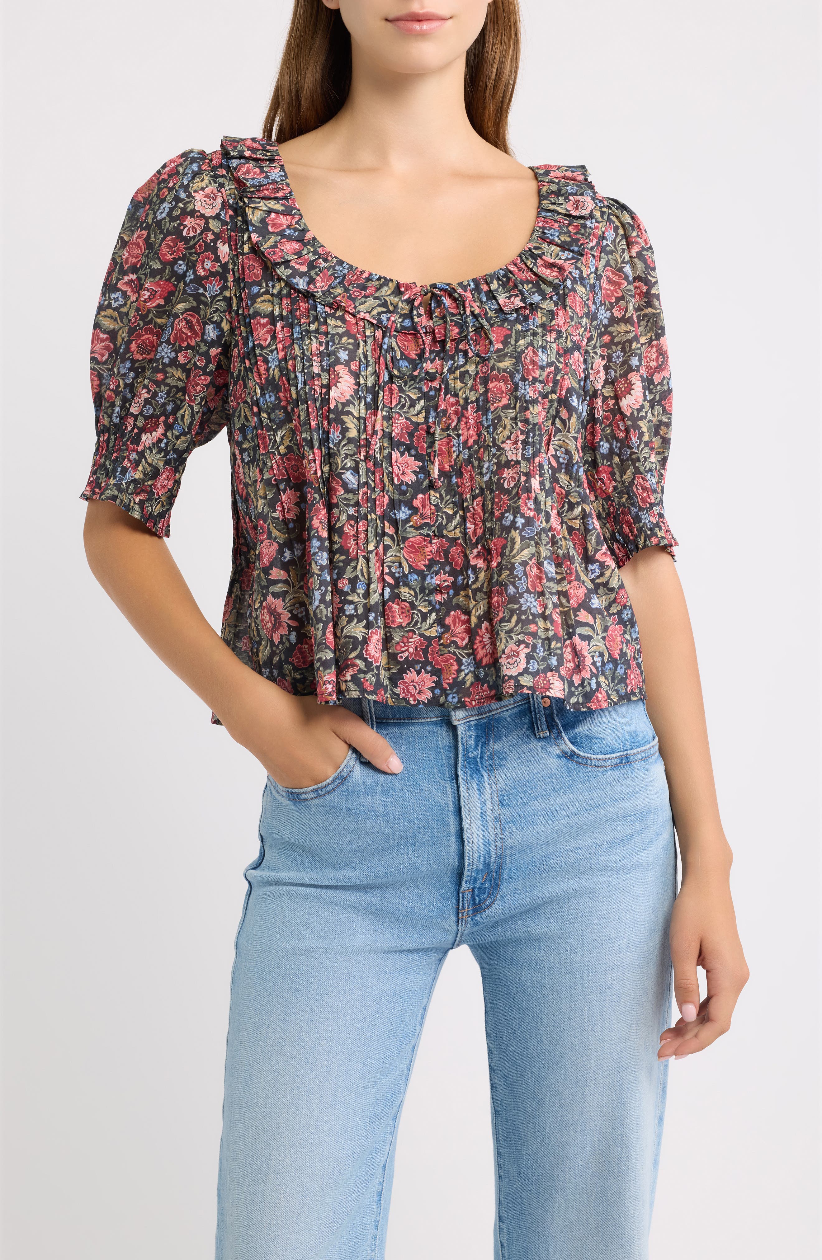 selected CHILTON FLORAL BLOCK