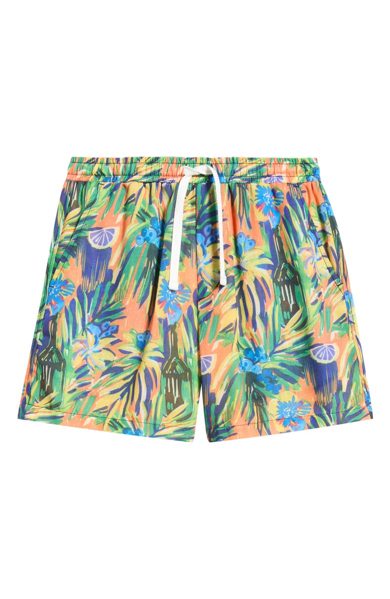 RIZORT Palm Shorts, Main, color, Yellow