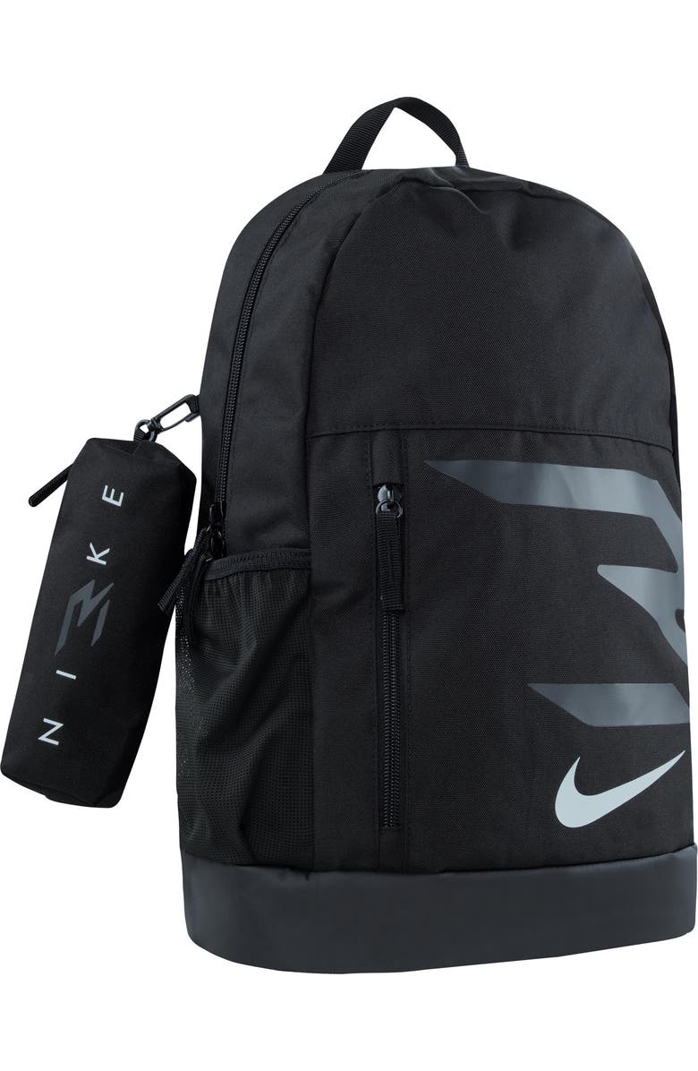 3 Brand Kids' Swoosh Backpack with Pencil Case, Main, color,
