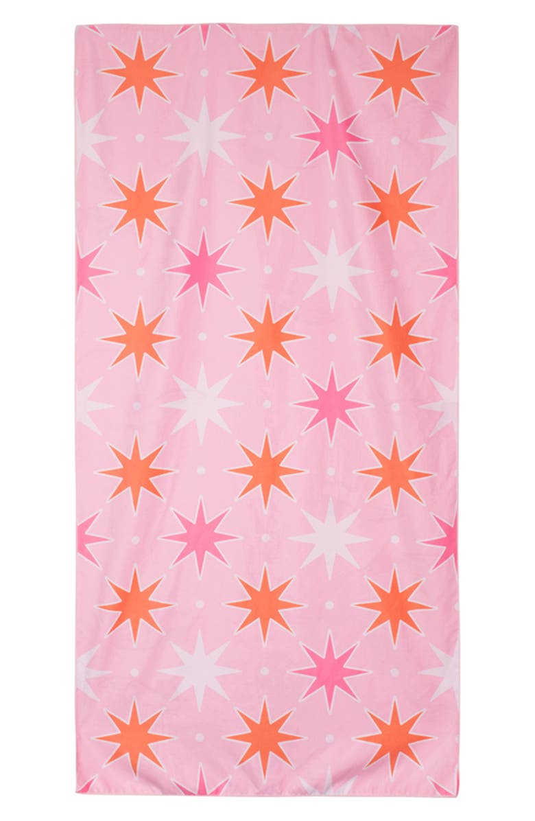 Katydid Boots & Stars Quick Dry Beach Towel, Alternate, color,