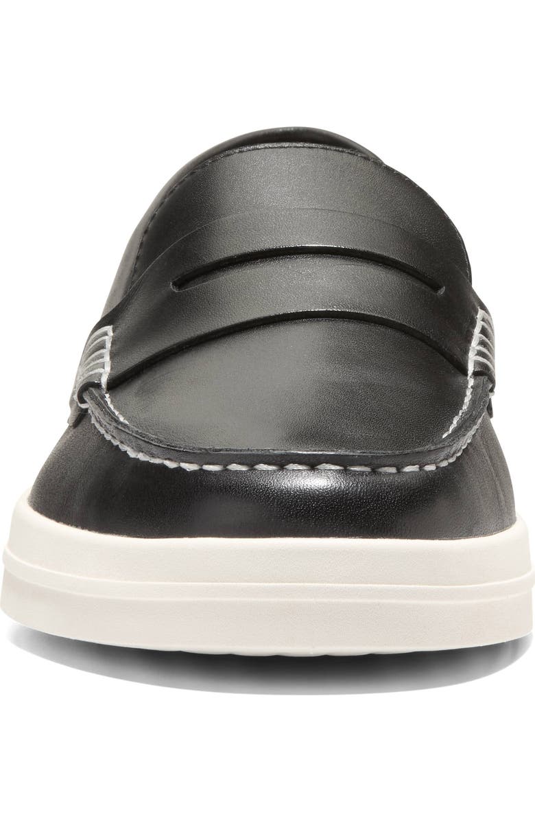 Cole Haan Nantucket Penny Loafer Sneaker, Alternate, color, Black / Ivory