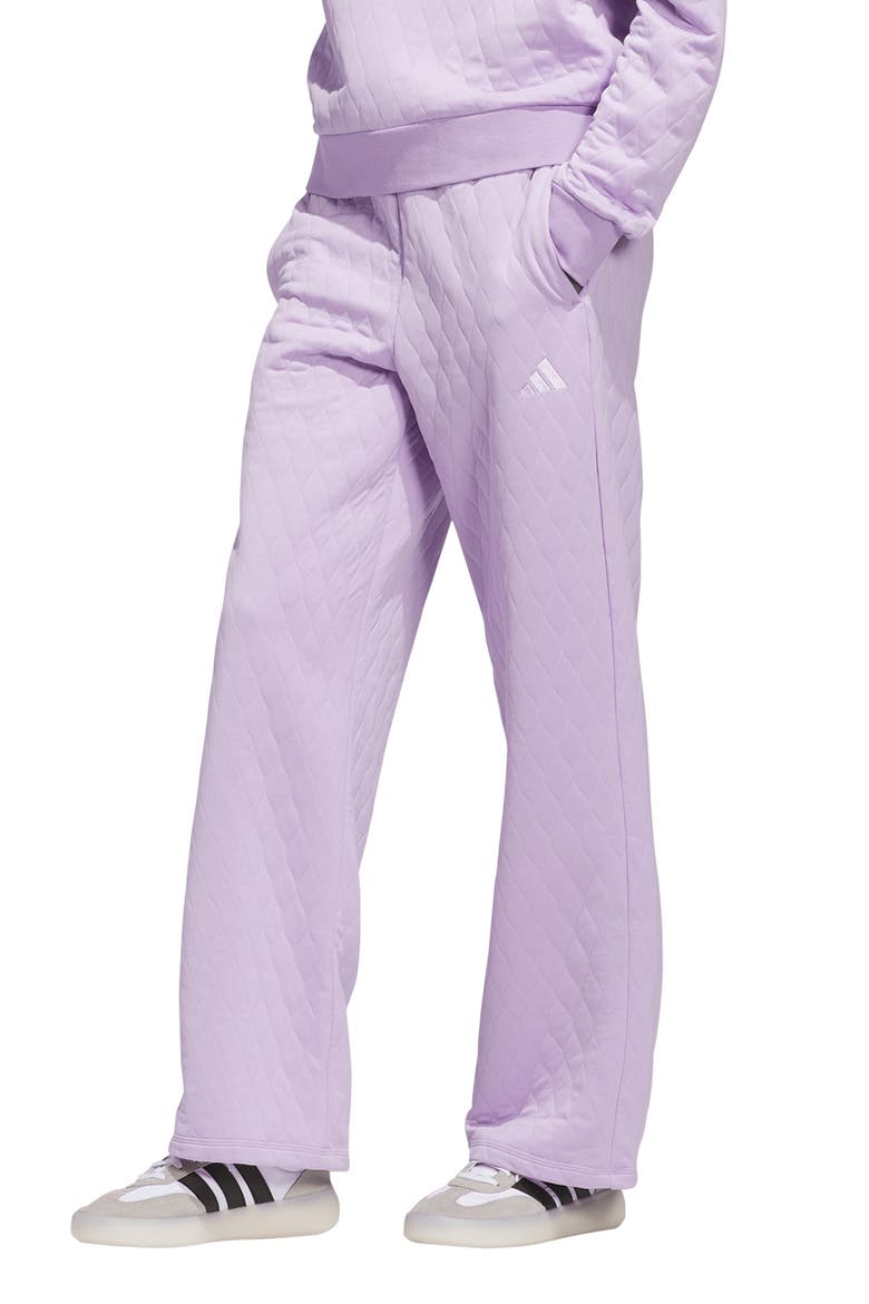 Quilted Pants, Alternate, color, POWDER PLUM