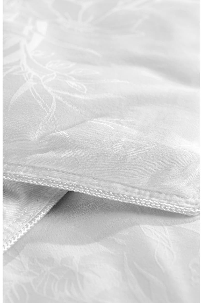 Lotus linen silk comforter, Alternate, color, White