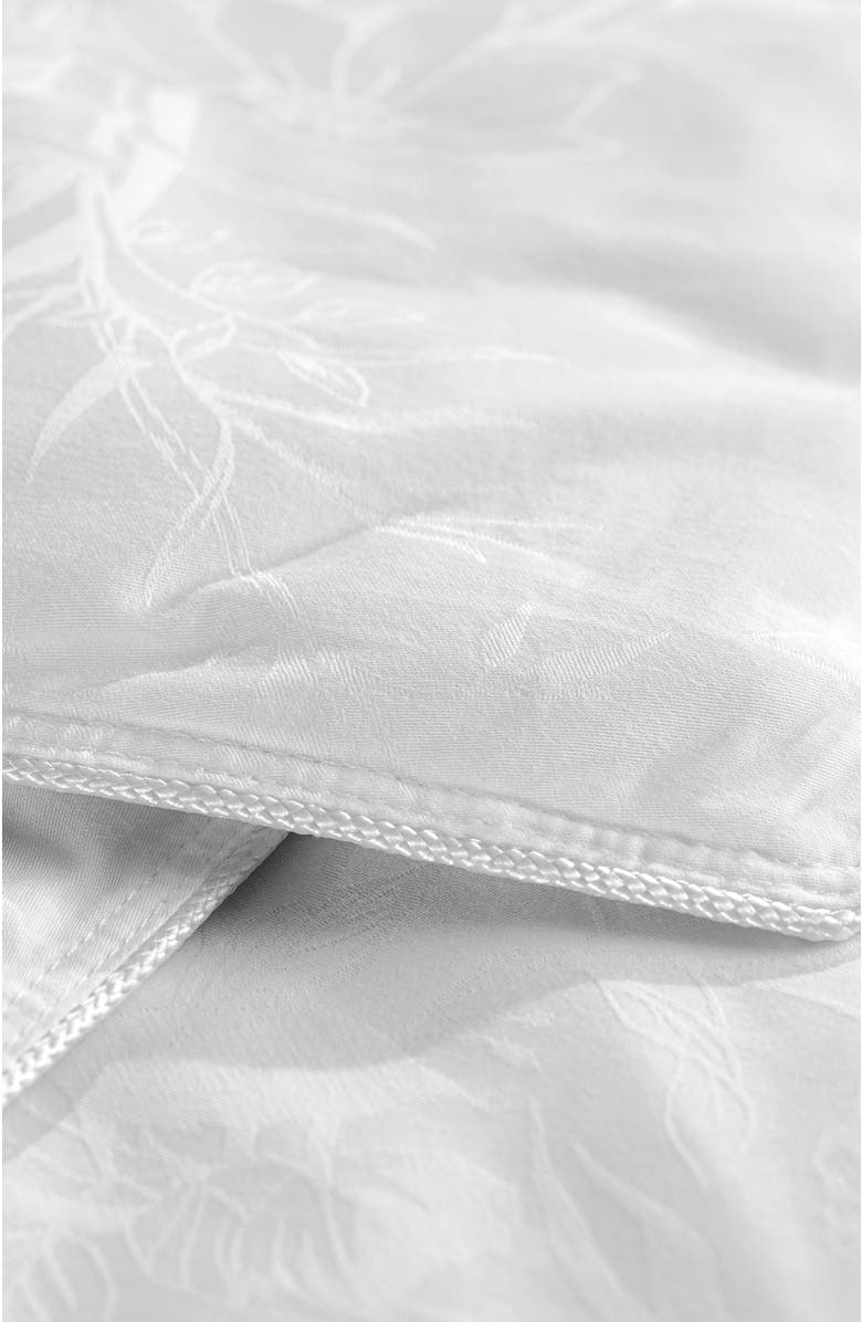 Togas Lotus linen silk comforter, Alternate, color, White