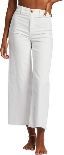 Free Fall Stretch Crop Wide Leg Pants