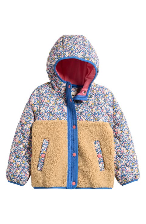 Kids' Janie Mix Media Sherpa Jacket