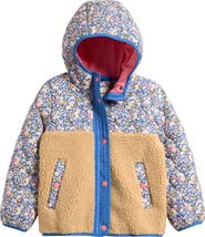 Mini Boden Kids' Janie Mix Media Sherpa Jacket