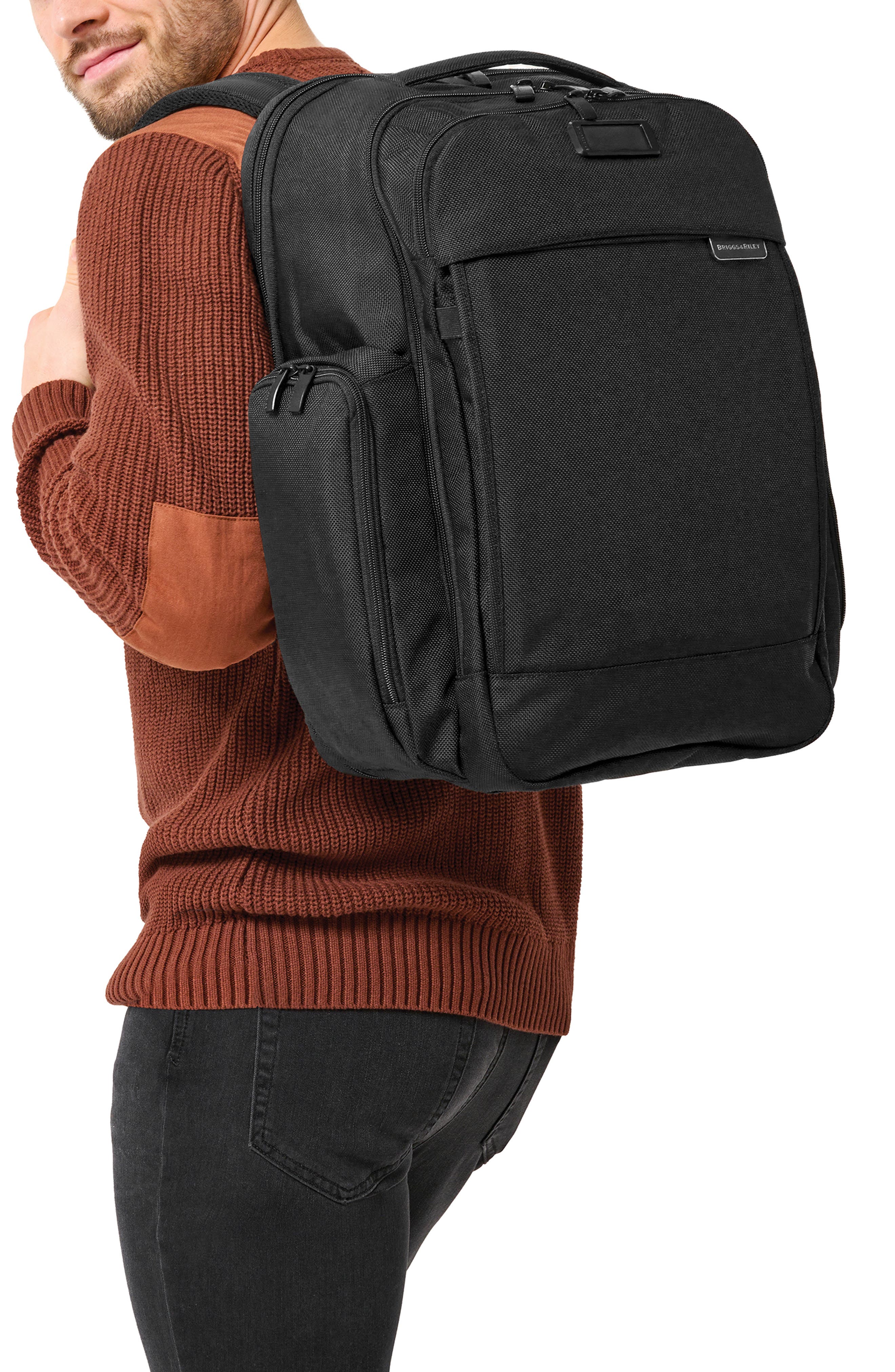 Briggs 
Riley Baseline Traveler Backpack, Alternate, color, Black