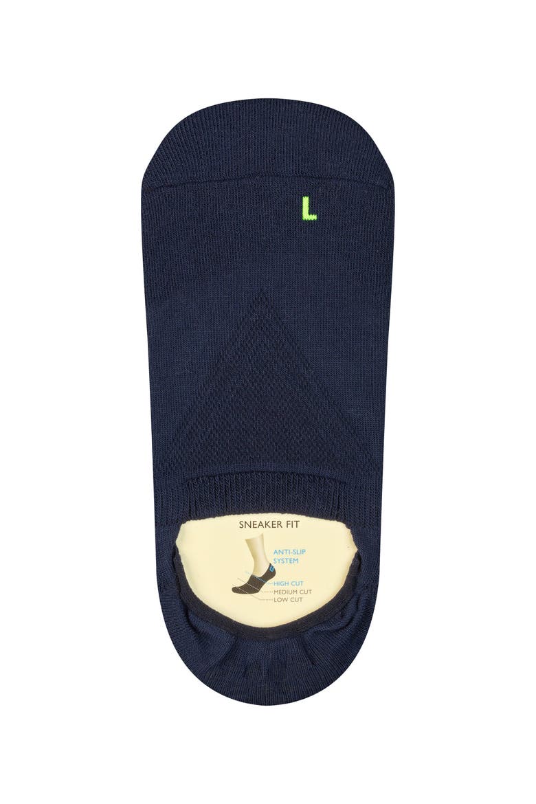 Cool Kick No Show Socks, Alternate, color, Marine