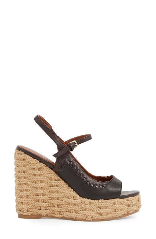 Reiss Camila Slingback Platform Sandal In Black