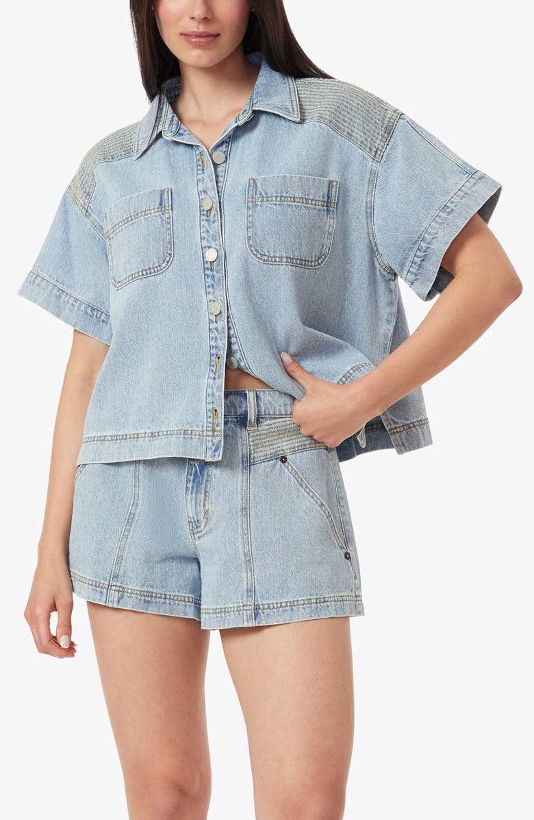 Habitual Relaxed Fit Shirt, Alternate, color, Atlantic