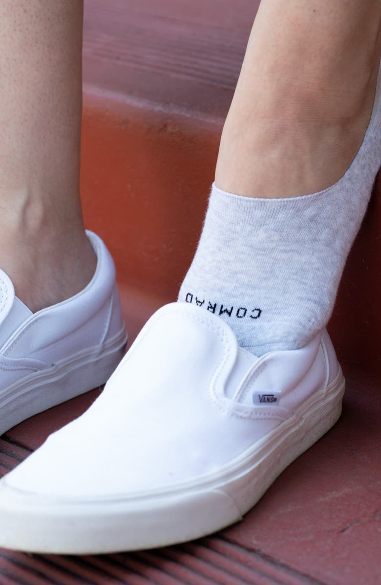 COMRAD No-Show Compression Socks, Alternate, color, 