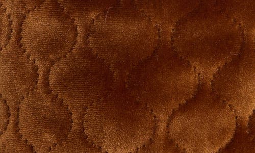 Steve Madden Quilted Velvet Bucket Hat In Brown