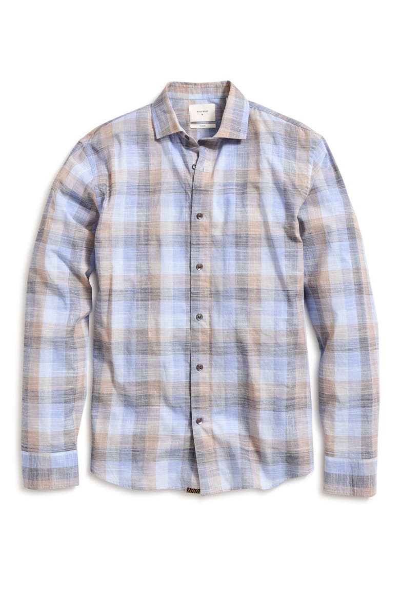Hutcheson Standard Fit Check Cotton Button-Up Shirt, Main, color, MULTI