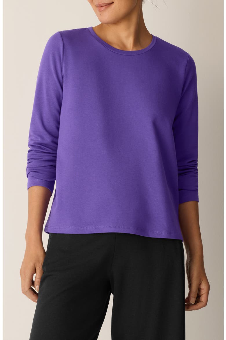 Crewneck Top, Main, color, ULTRAVIOLET