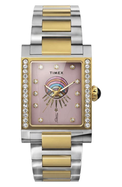 x Jacquie Aiche Tank Bracelet Watch, 24mm x 35mm