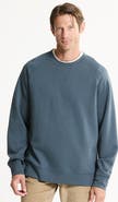 JACHS Micro Stripe Raglan Crewneck