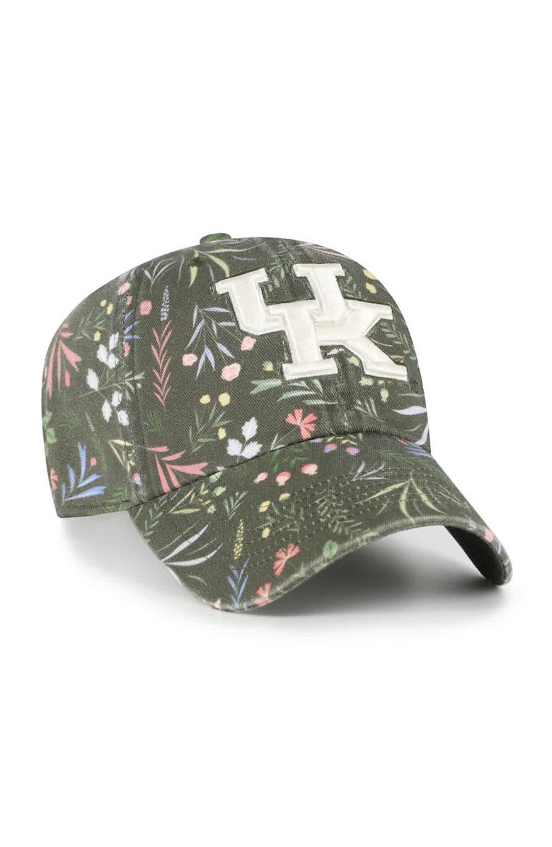 '47 Women's '47 Moss Green Kentucky Wildcats Verbena Clean Up Adjustable Hat, Alternate, color, 