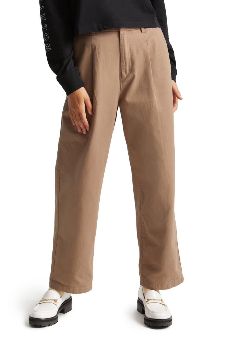Victory Cotton Trousers, Main, color, TWIG