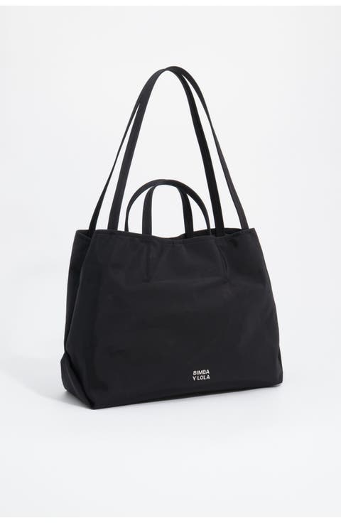 Large Nylon Shopper Bag