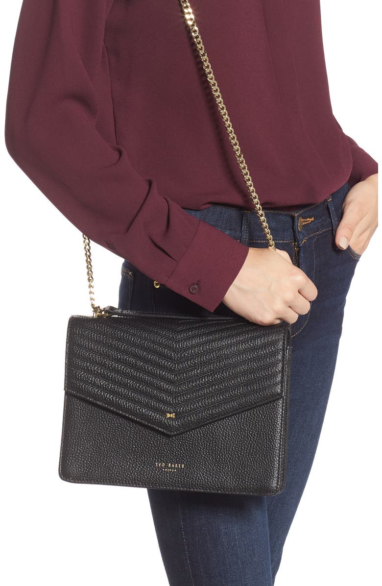 Ted Baker London Kalila Bow Detail Envelope Bag, Alternate, color,