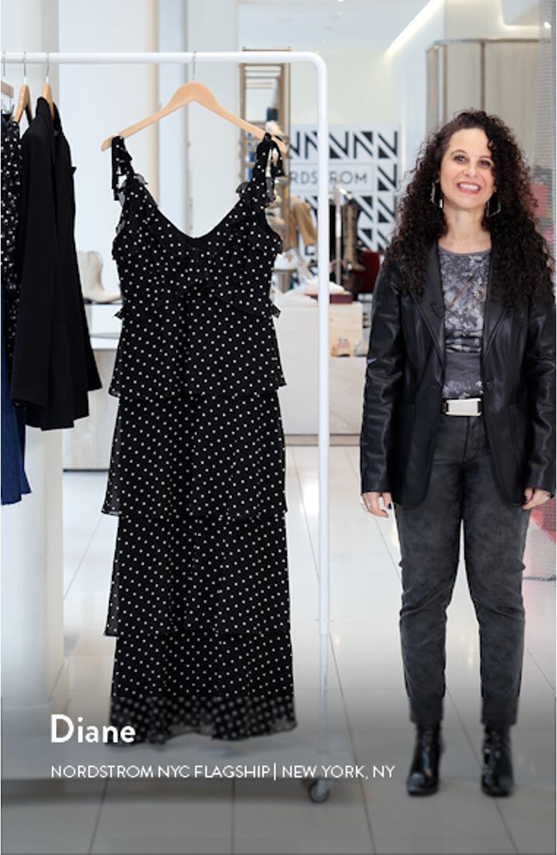Dorothy Polka Dot Tiered Maxi Dress, sales video thumbnail
