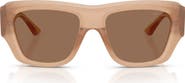 Jimmy Choo 54mm Rectangular Sunglasses
