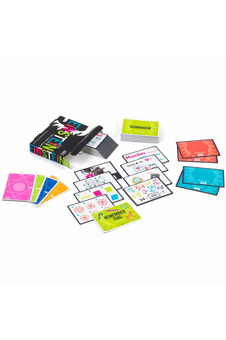 Einstein The Card Game, Puzzle Solving Race, Alternate, color, Multicolored